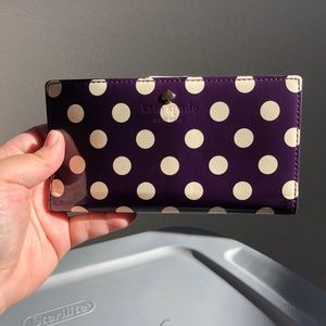 Kate Spade ♠️ Polka Dot Wallet